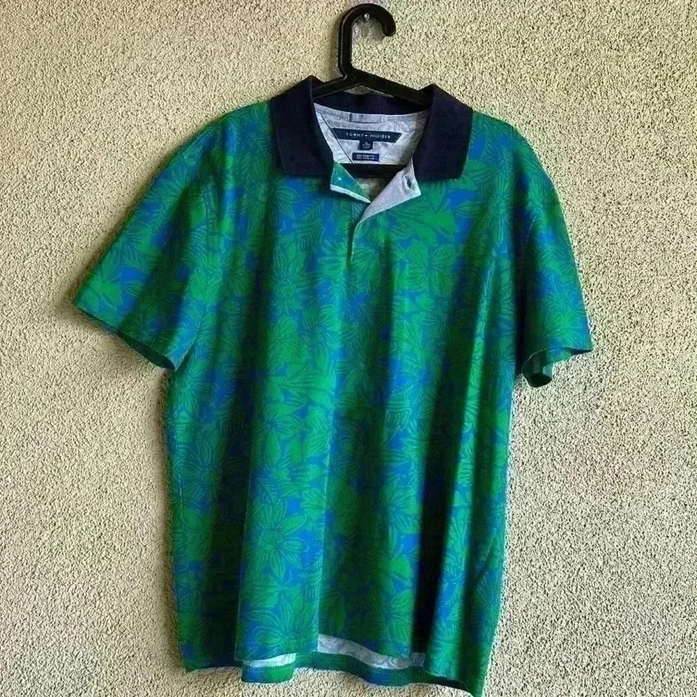 TOMMY HILFIGER
Polo Shirt With Floral Pattern Regular Fit